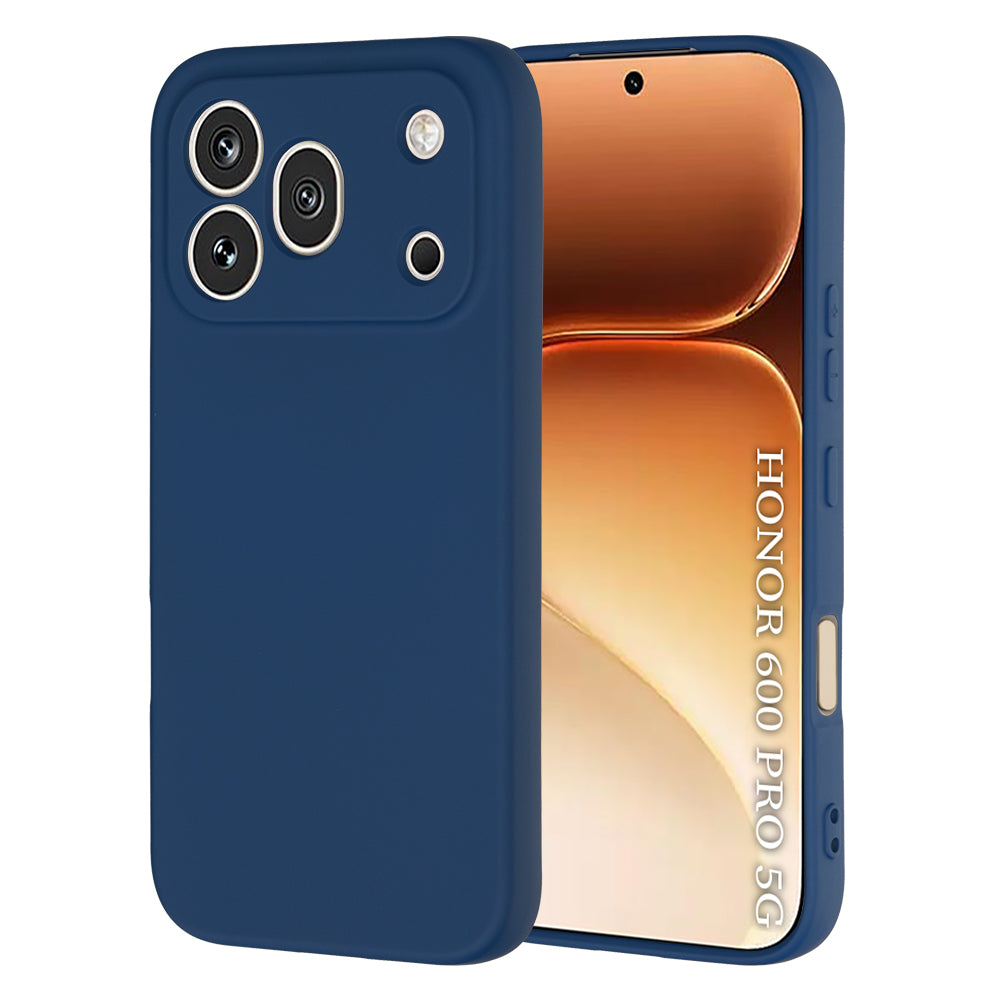 Θήκη για Honor 600 Pro, Techsuit, SoftFlex, Μπλε Σκούρο