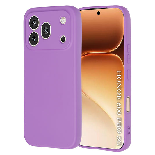 Θήκη για Honor 600 Pro, Techsuit, SoftFlex, Μωβ