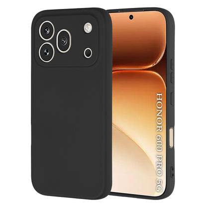 Θήκη για Honor 600 Pro, Techsuit, SoftFlex, Μαύρη