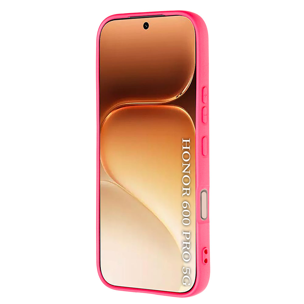 Θήκη για Honor 600 Pro, Techsuit, SoftFlex, Σκούρο Ροζ
