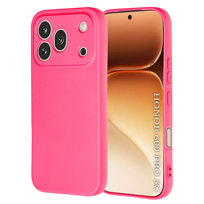 Θήκη για Honor 600 Pro, Techsuit, SoftFlex, Σκούρο Ροζ