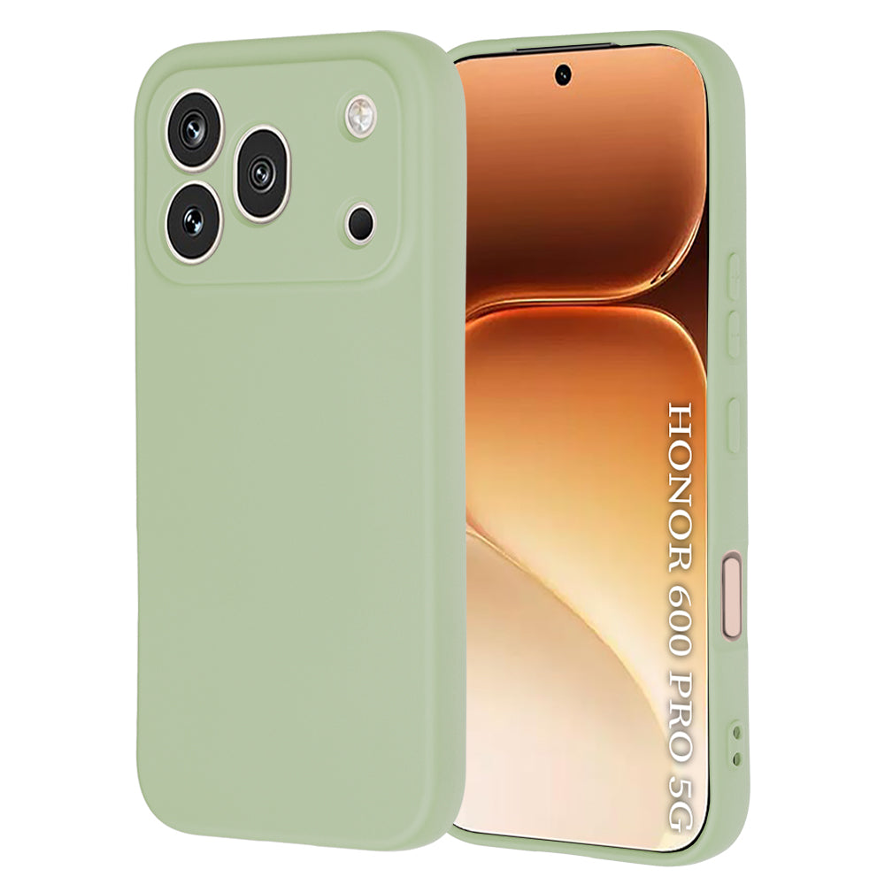 Θήκη για Honor 600 Pro, Techsuit, SoftFlex, Ανοιχτό Πράσινο
