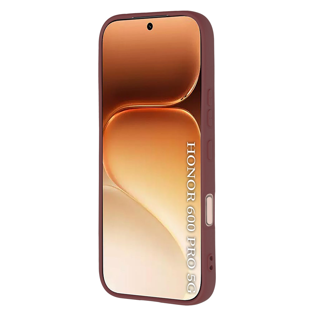 Θήκη για Honor 600 Pro, Techsuit, SoftFlex, Βυσσινί