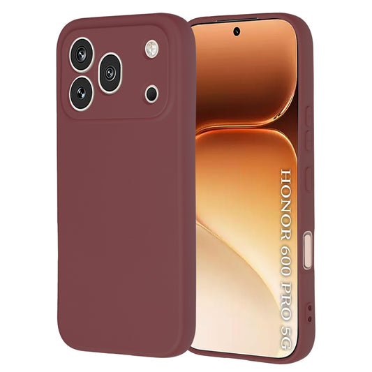 Θήκη για Honor 600 Pro, Techsuit, SoftFlex, Βυσσινί