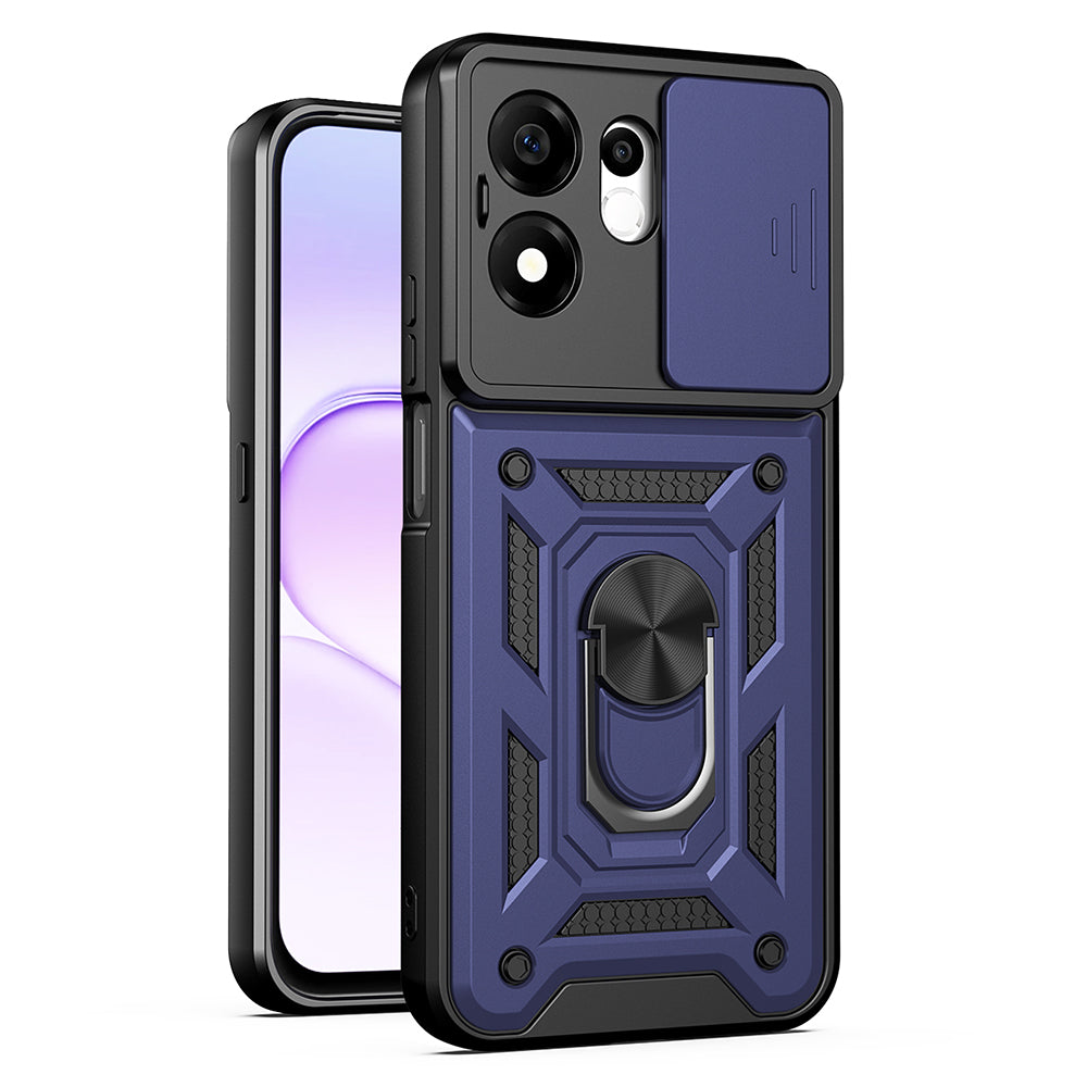Θήκη για Honor 600 Smart, Techsuit, CamShield, Μπλε