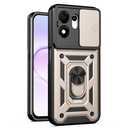 Θήκη για Honor 600 Smart, Techsuit, CamShield, Χρυσή