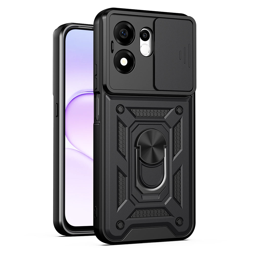 Θήκη για Honor 600 Smart, Techsuit, CamShield, Μαύρο
