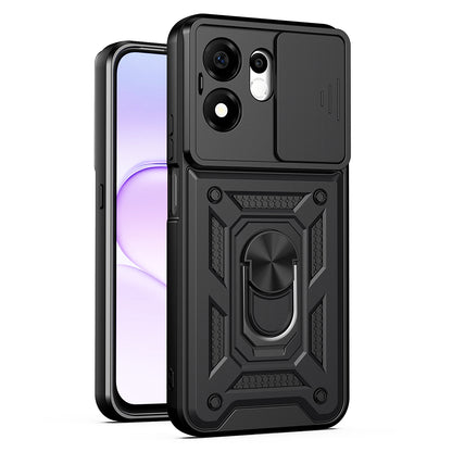 Θήκη για Honor 600 Smart, Techsuit, CamShield, Μαύρο