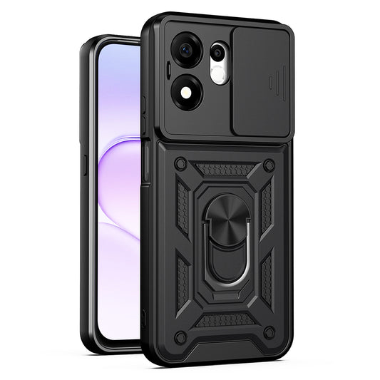 Θήκη για Honor 600 Smart, Techsuit, CamShield, Μαύρο