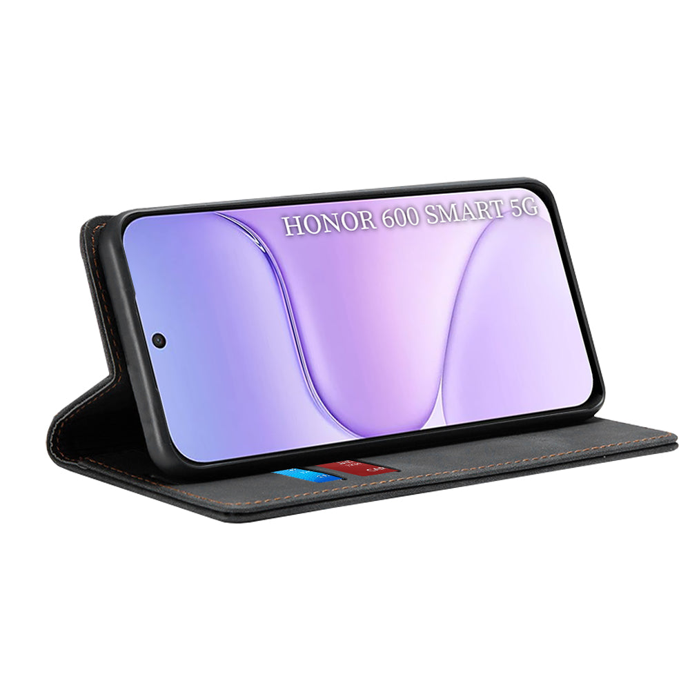 Θήκη για Honor 600 Smart, Techsuit, Confy, Μαύρη