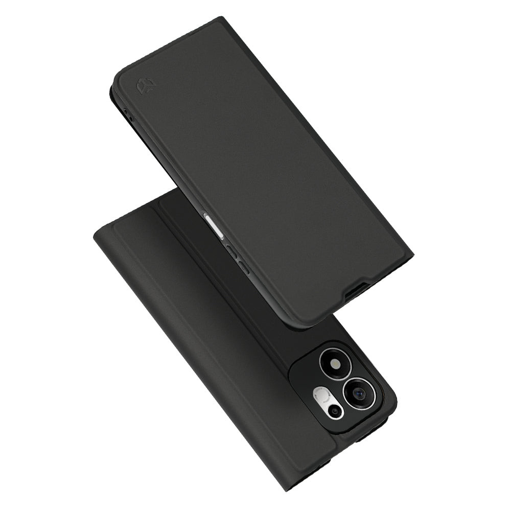 Θήκη για Honor 600 Smart, Techsuit, Magskin Book Long Blitz Cutout, Μαύρο