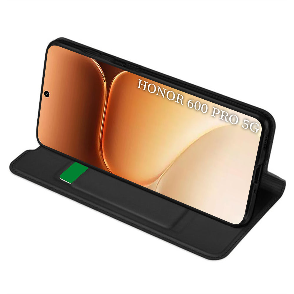 Θήκη για Honor 600 Smart, Techsuit, Magskin Book Long Blitz Cutout, Μαύρο