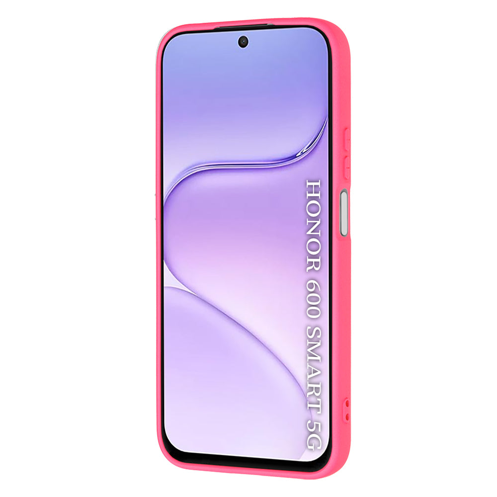 Θήκη για Honor 600 Smart, Techsuit, SoftFlex, Σκούρο Ροζ