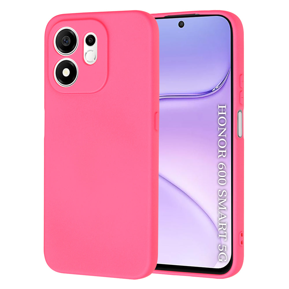 Θήκη για Honor 600 Smart, Techsuit, SoftFlex, Σκούρο Ροζ