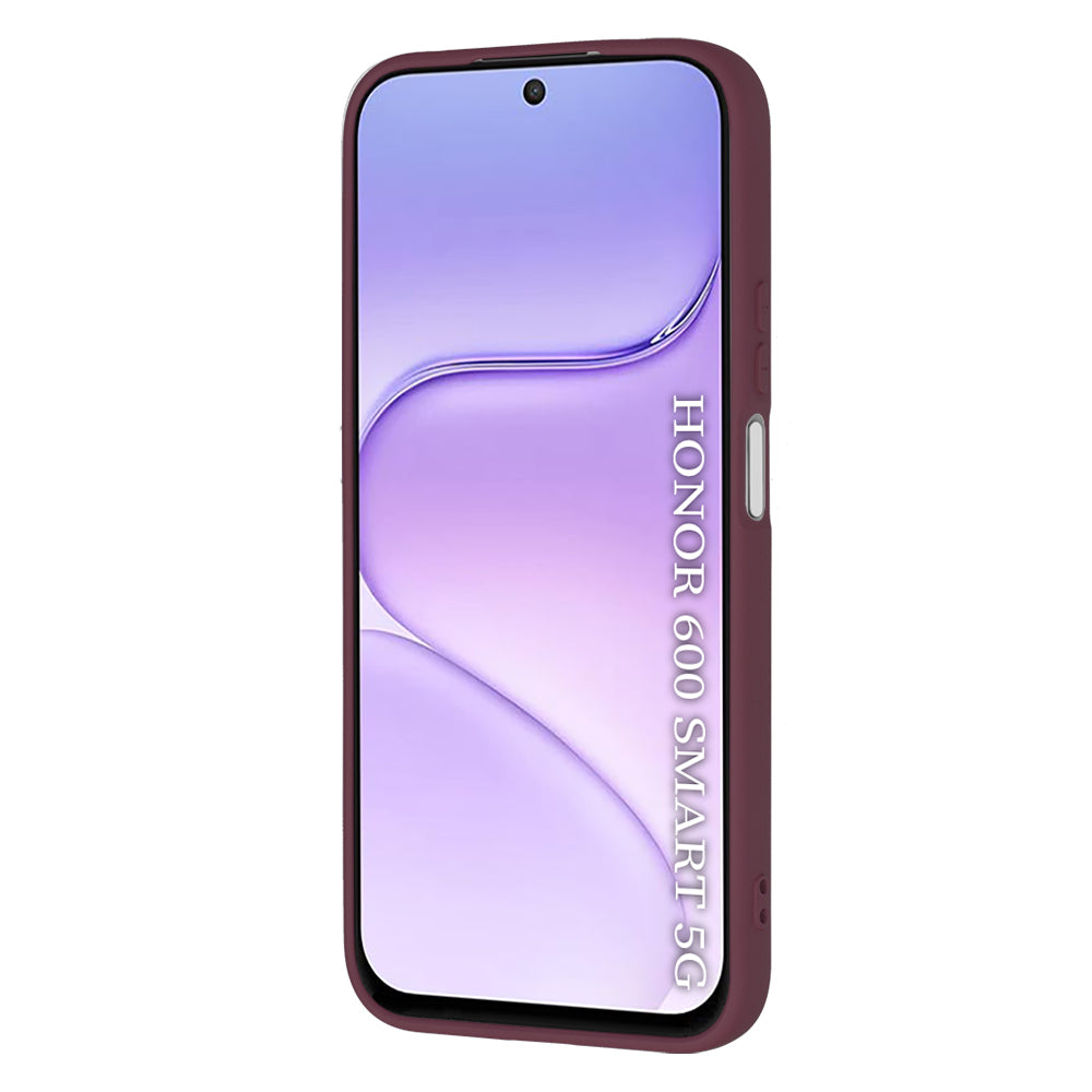 Θήκη για Honor 600 Smart, Techsuit, SoftFlex, Βυσσινί