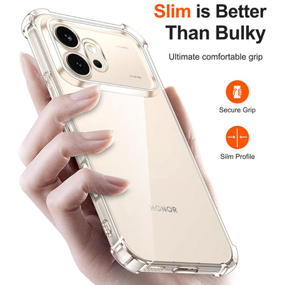 Θήκη για Honor 600, Techsuit, Shockproof Clear, Διαφανής