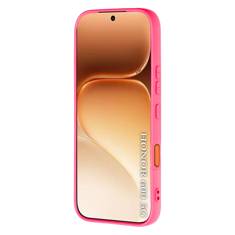 Θήκη για Honor 600, Techsuit, SoftFlex, Σκούρο Ροζ