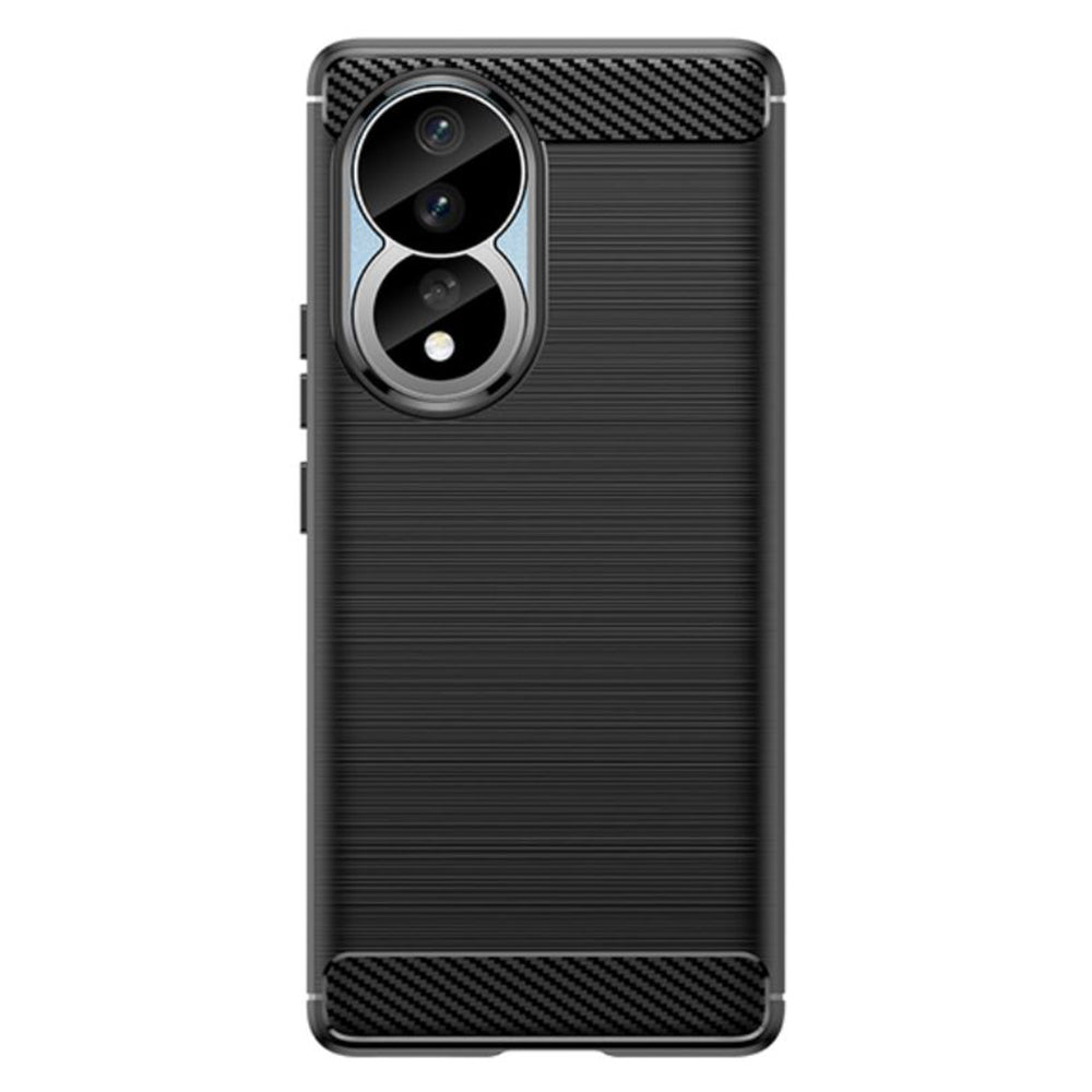 Θήκη για Honor 90 / 80, Techsuit, Carbon, Μαύρο