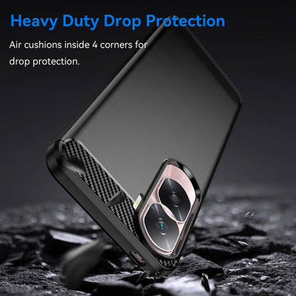 Case for Honor 90 Lite, Techsuit, Carbon, Black