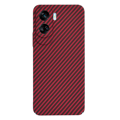 Case for Honor 90 Lite, Techsuit, Carbonite FiberShell, Red