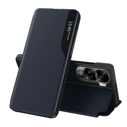 Case for Honor 90 Lite, Techsuit, eFold, Dark Blue