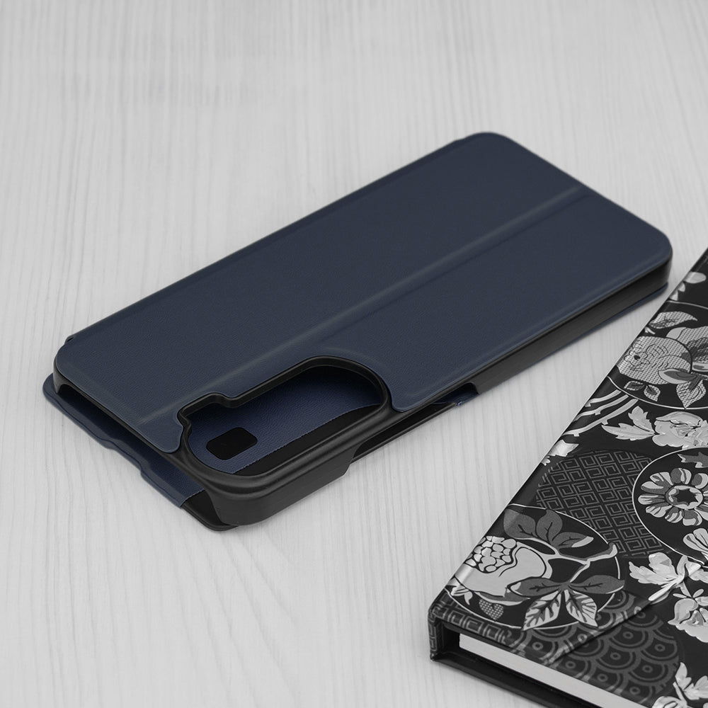 Case for Honor 90 Lite, Techsuit, eFold, Dark Blue