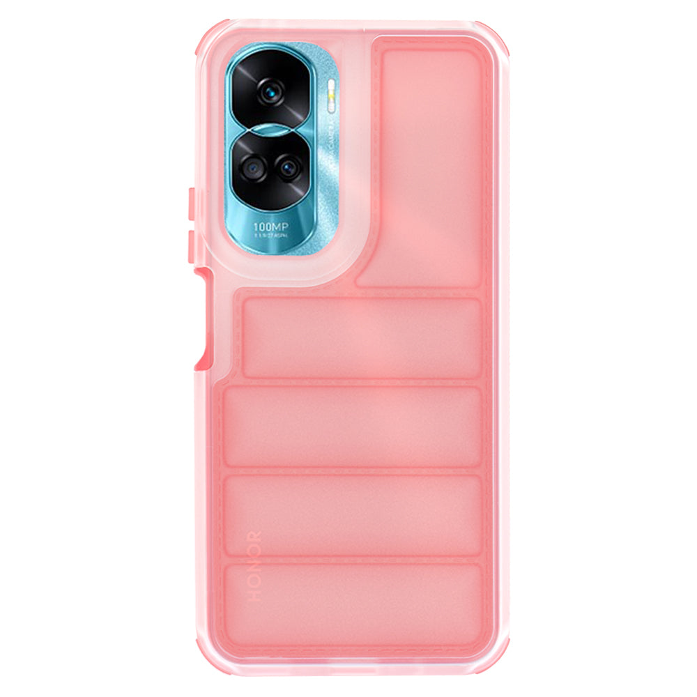 Case for Honor 90 Lite, Techsuit, Wave Shield, Red