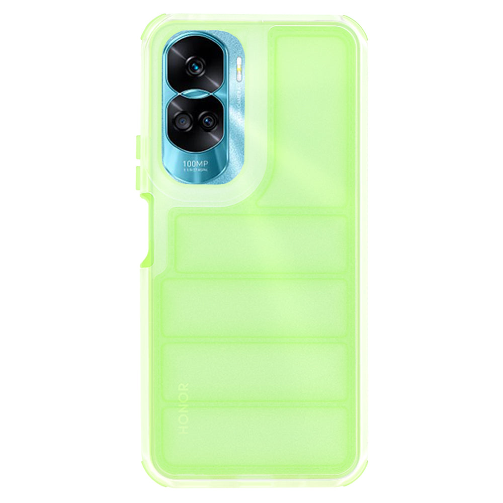 Case for Honor 90 Lite, Techsuit, Wave Shield, Green