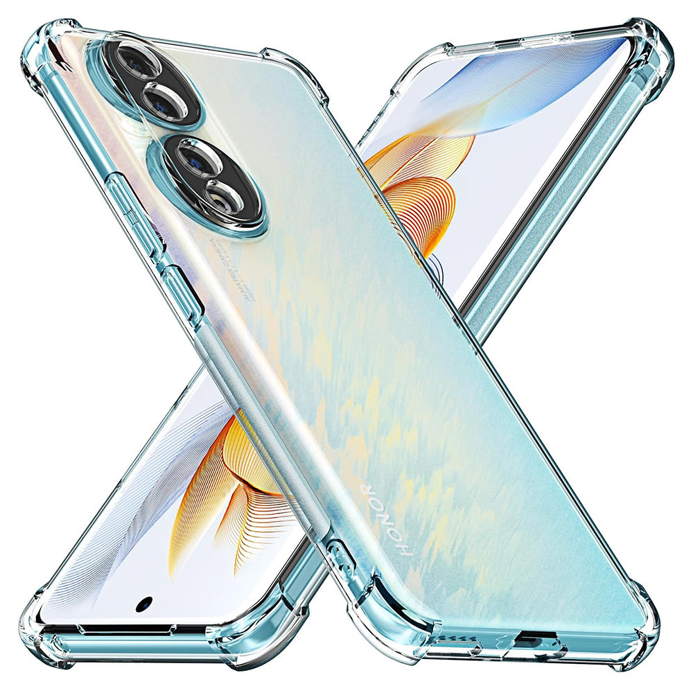 Θήκη για Honor 90 Pro, Techsuit, Ανθεκτική σε Κρούσεις Διαφανής, Διάφανη