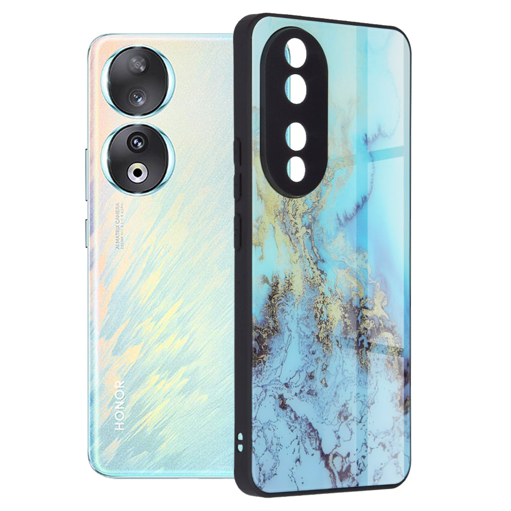Θήκη για Honor 90, Techsuit, Glaze, Μπλε
