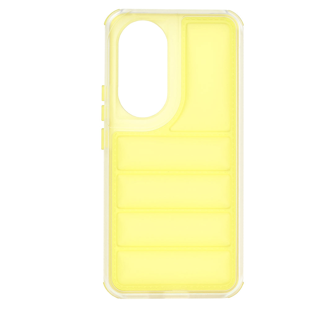 Θήκη για Honor 90, Techsuit, Wave Shield, Κίτρινη