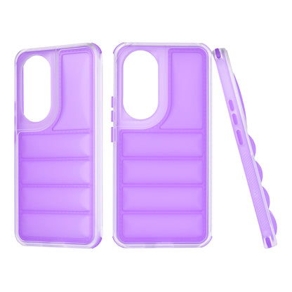 Θήκη για Honor 90, Techsuit, Wave Shield, Μωβ