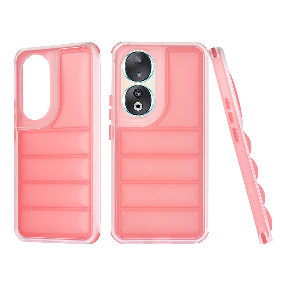 Θήκη για Honor 90, Techsuit, Wave Shield, Κόκκινο