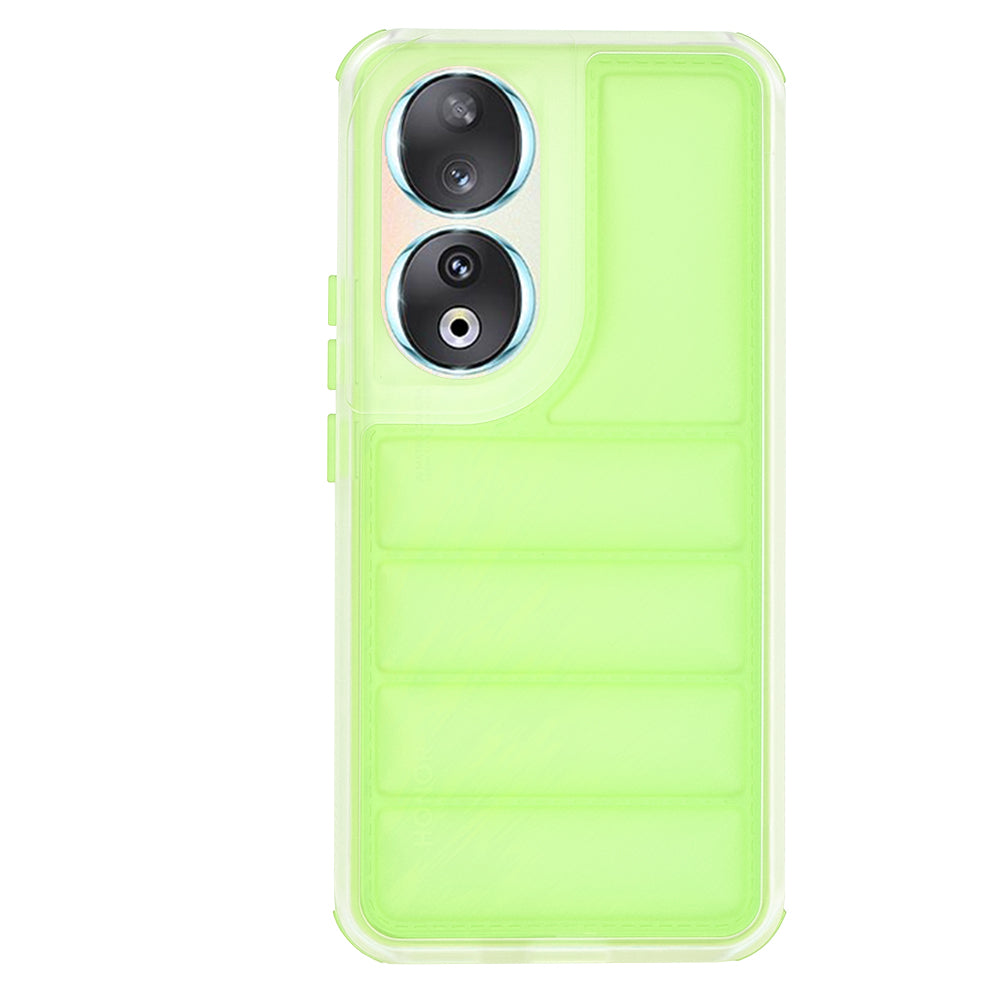 Θήκη για Honor 90, Techsuit, Wave Shield, Πράσινο