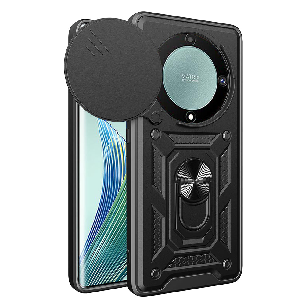 Θήκη για Honor Magic5 Lite, Techsuit, CamShield, Μαύρο