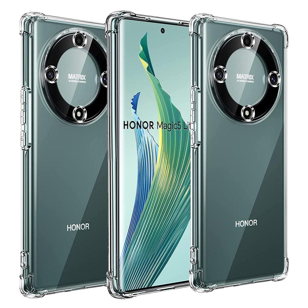 Θήκη για Honor Magic5 Lite, Techsuit, Ανθεκτική σε Κρούσεις Διαφανής, Διάφανη