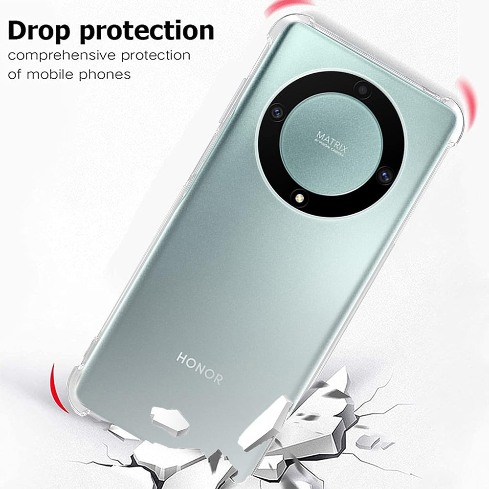 Θήκη για Honor Magic5 Lite, Techsuit, Ανθεκτική σε Κρούσεις Διαφανής, Διάφανη