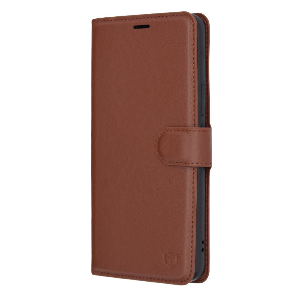 Θήκη για Honor Magic5 Pro, Techsuit, Leather Folio, Καφέ
