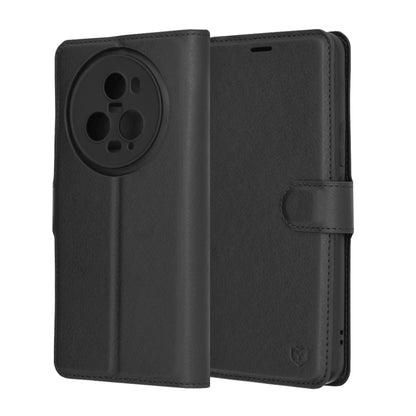 Θήκη για Honor Magic5 Pro, Techsuit, Leather Folio, Μαύρο