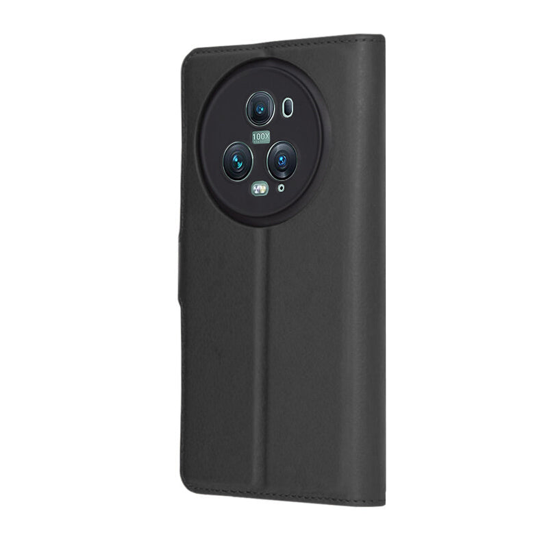 Θήκη για Honor Magic5 Pro, Techsuit, Leather Folio, Μαύρο