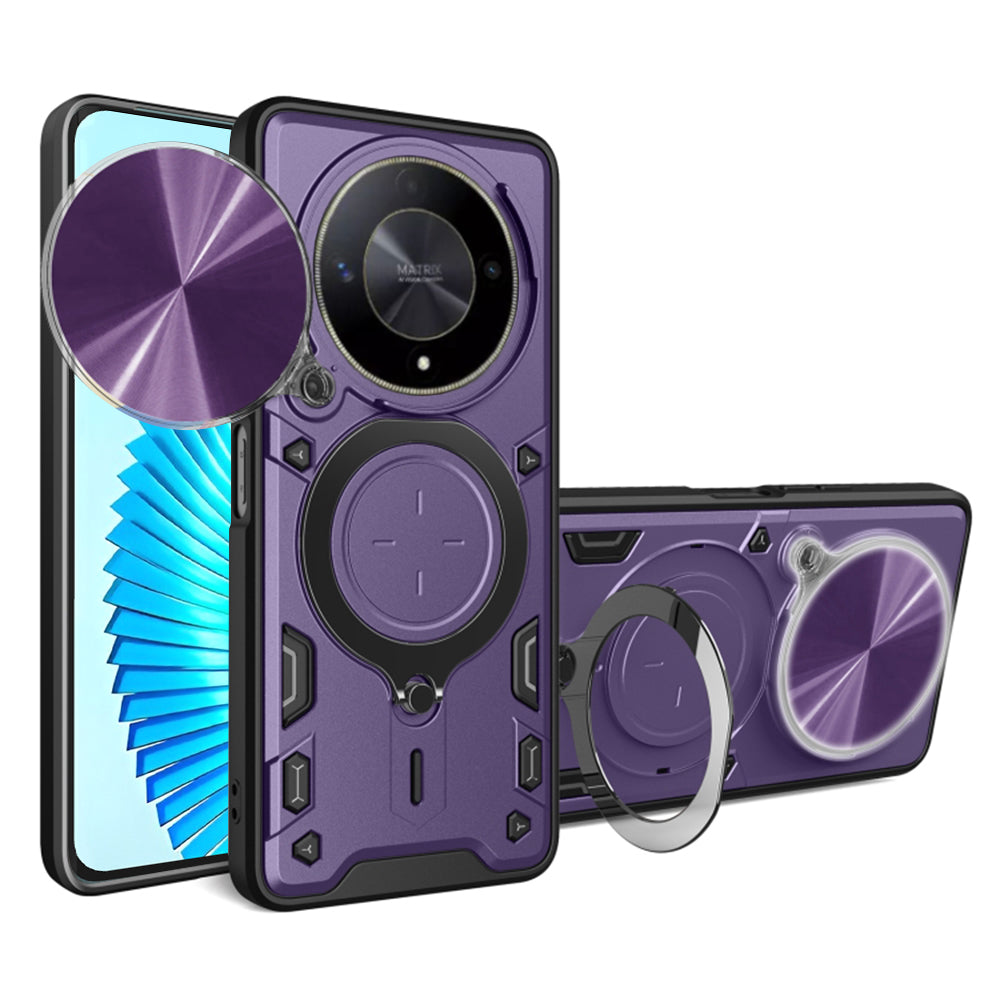 Θήκη για Honor Magic6 Lite, Techsuit, CamGuard Pro, Μωβ