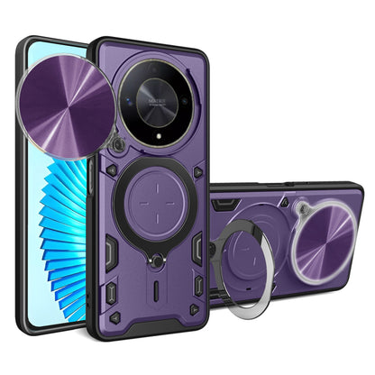 Θήκη για Honor Magic6 Lite, Techsuit, CamGuard Pro, Μωβ