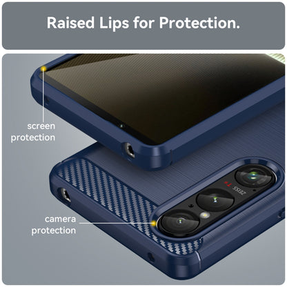Θήκη για Honor Magic6 Lite, Techsuit, Καρμπόν, Μπλε