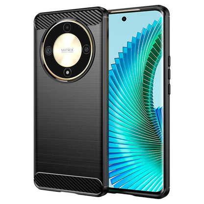 Θήκη για Honor Magic6 Lite, Techsuit, Carbon, Μαύρο