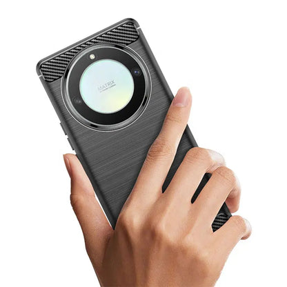Θήκη για Honor Magic6 Lite, Techsuit, Carbon, Μαύρο