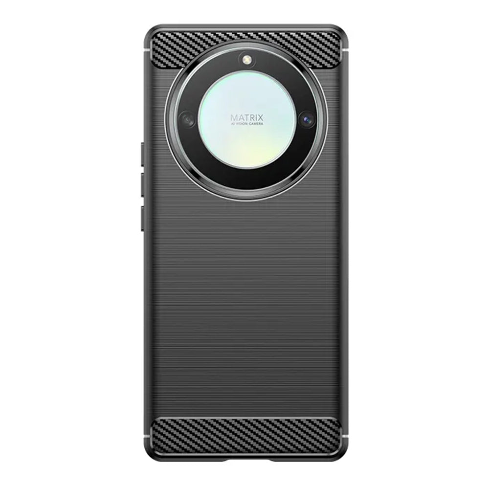 Θήκη για Honor Magic6 Lite, Techsuit, Carbon, Μαύρο