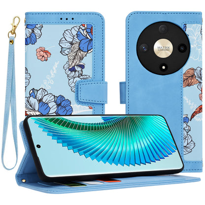 Θήκη για Honor Magic6 Lite, Techsuit, FlipCraft, Μπλε