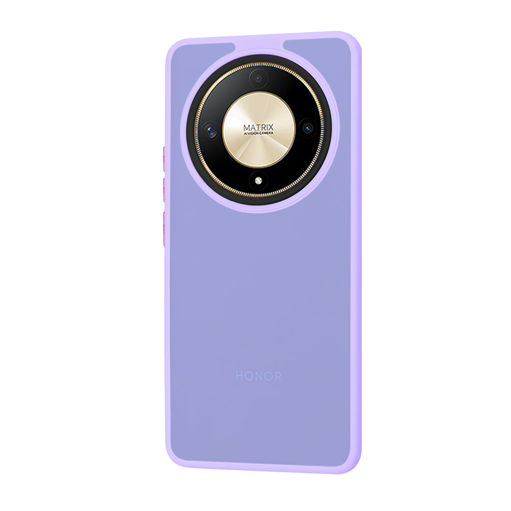 Θήκη για Honor Magic6 Lite, Techsuit, HaloFrost, Ανοιχτό Μωβ