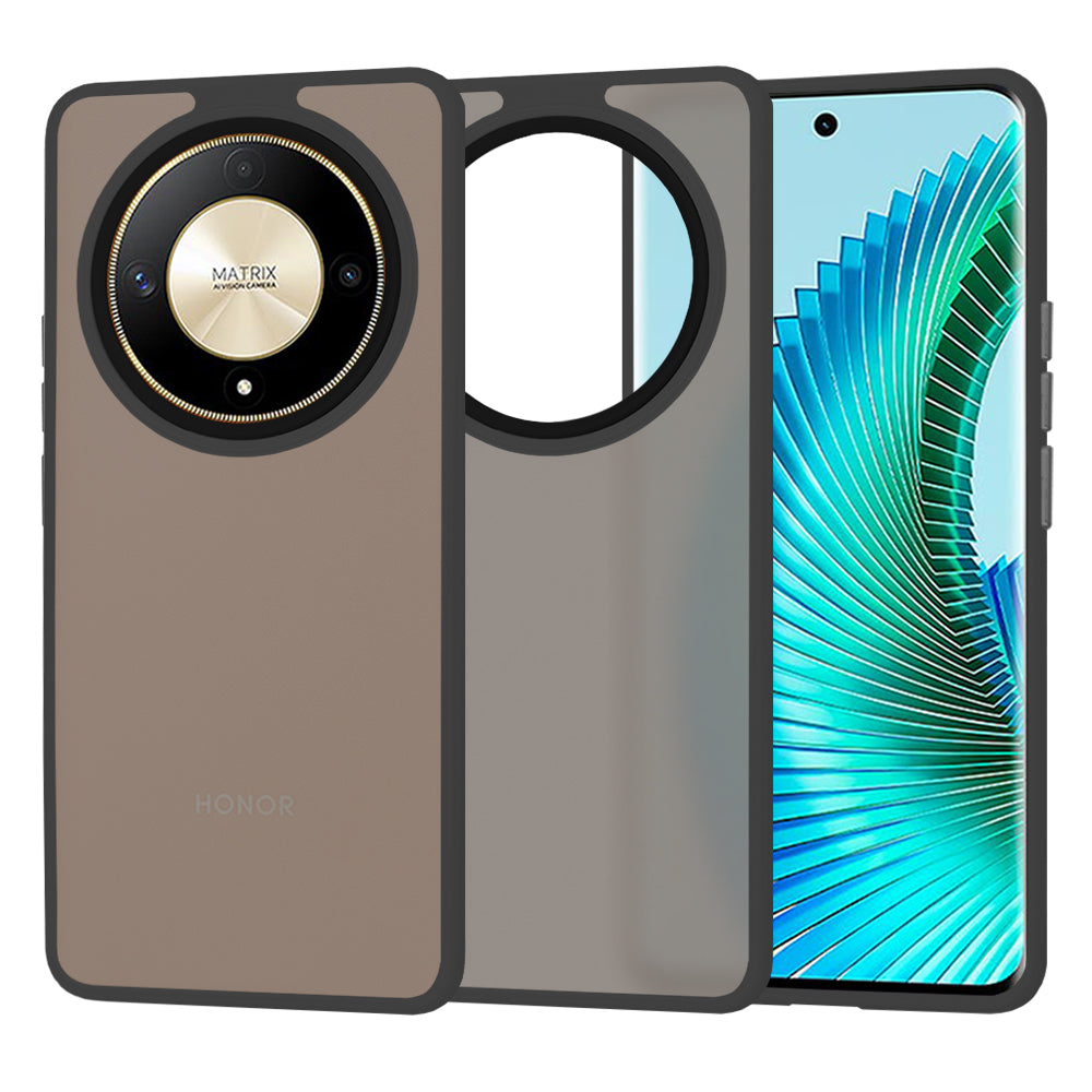 Θήκη για Honor Magic6 Lite, Techsuit, HaloFrost, Μαύρο