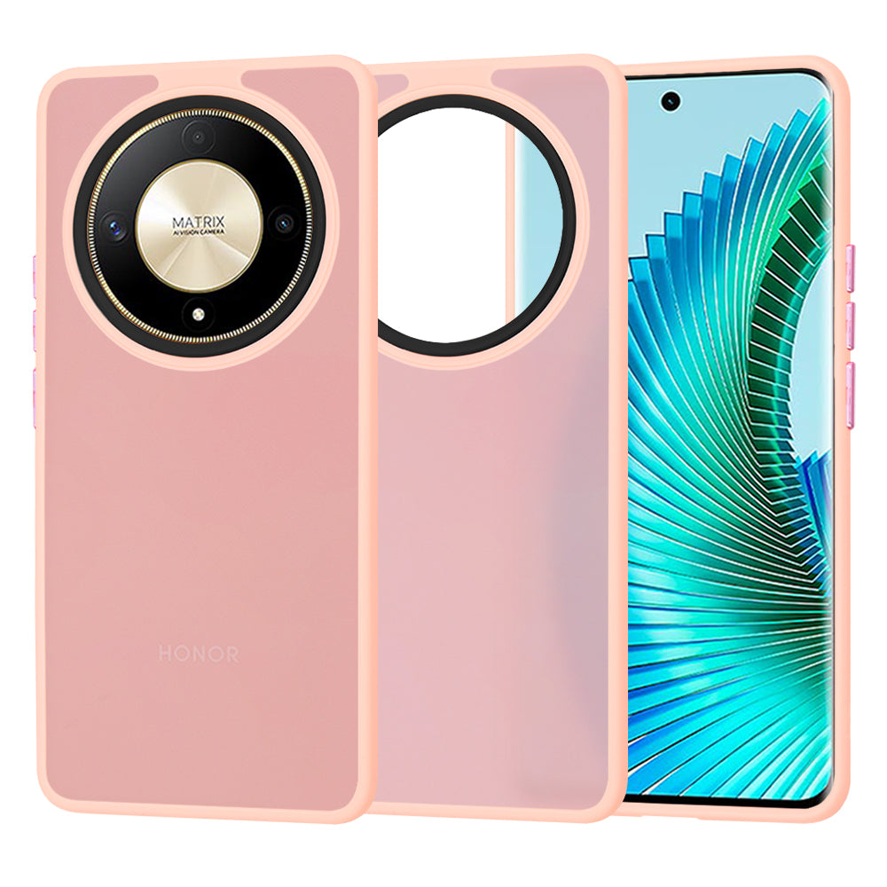 Θήκη για Honor Magic6 Lite, Techsuit, HaloFrost, Ροζ